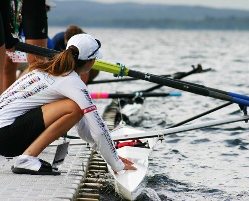 Ponton flottant candock spécial aviron